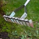 image 4 of Kent & Stowe Stainless Steel Scarifying Rake with Ash Handle and 10 Tines | Multi | 1 x Scarifying Rake