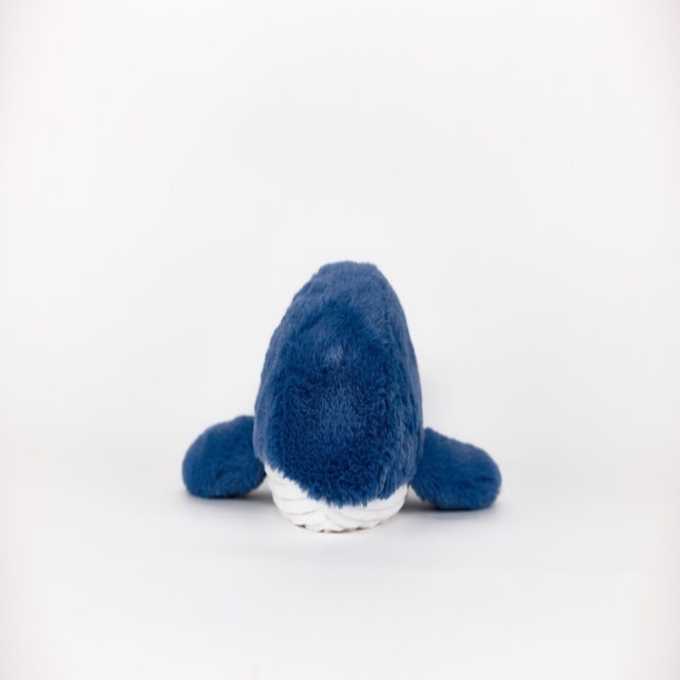 image 1 of Warmies Plush Blue Whale Microwavable LARGE