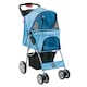 image 2 of KCT Blue Pet Stroller with Rain Cover | Blue | 1