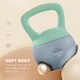 image 3 of SPORTNOW Kettlebell with Soft Body and Non-Slip Handle | Green | Grey and Green