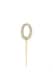 image 4 of Cake Topper Number 90 - Gold Diamond | Gold