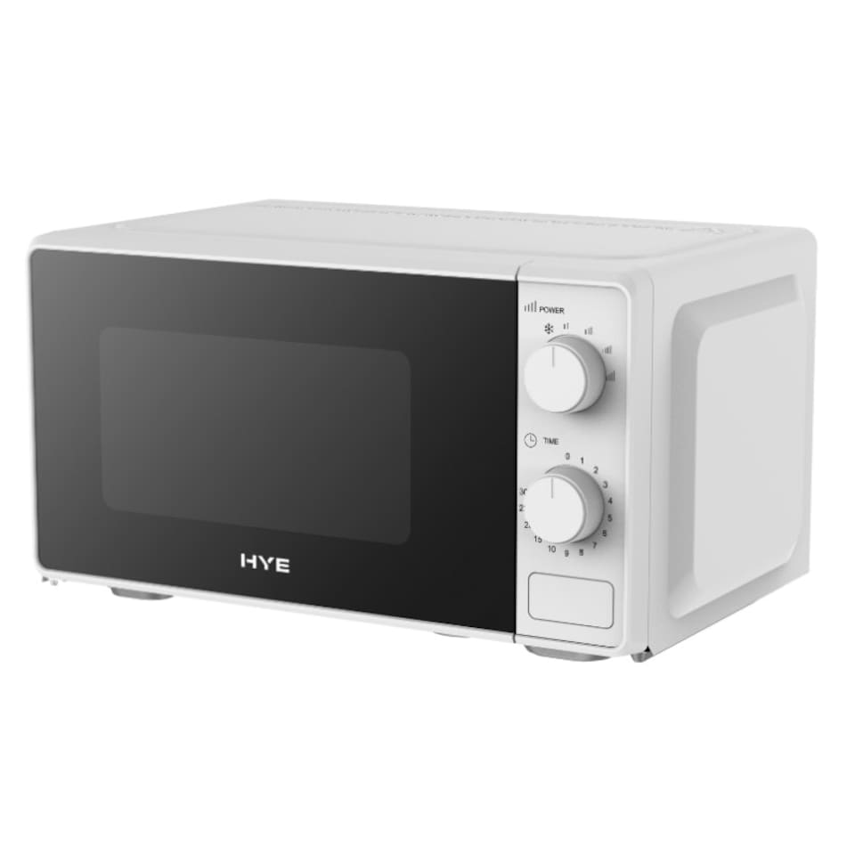 image 1 of HYE 20L 700W Freestanding Manual Microwave Oven - White - SA01MM207W13