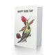 image 2 of Ernst Haeckel Birthday Card Hummingbird Vintage Illustration Bird Pun