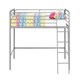 image 4 of Midsleeper Bunk Bed Silvergrey, Single