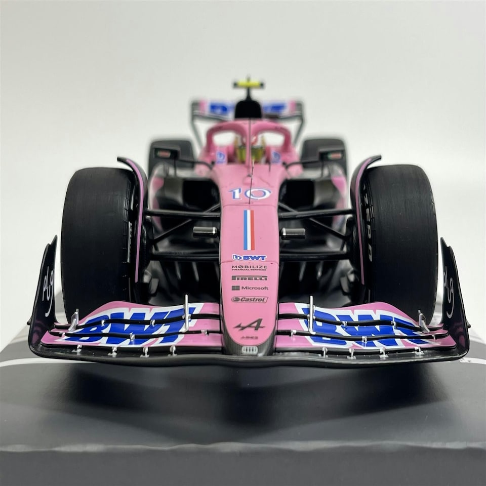 image 1 of Pierre Gasly BWT Alpine F1 Team A523 Bahrain GP 2023 1:18 Minichamps 117230110