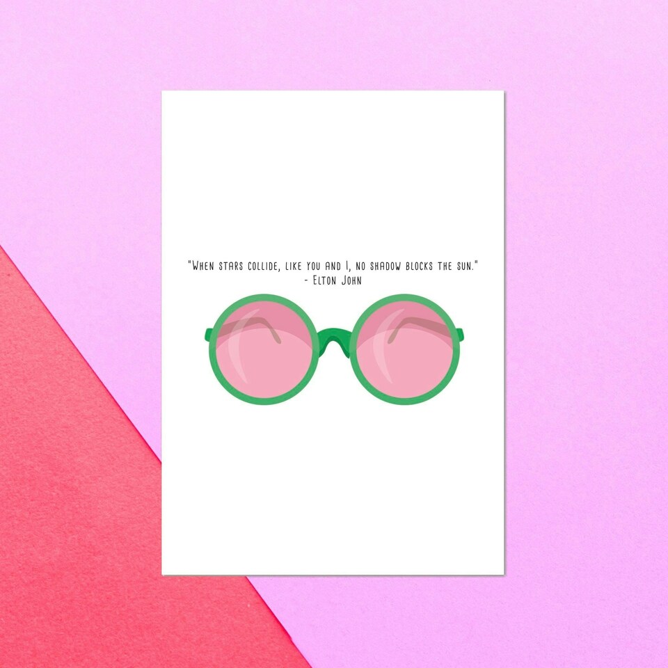 When Stars Collide Greetings Card