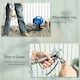 image 6 of HOMCOM Wall Spray Gun, Airless Paint Sprayer for Wall Painting, 200 Bar | Blue
