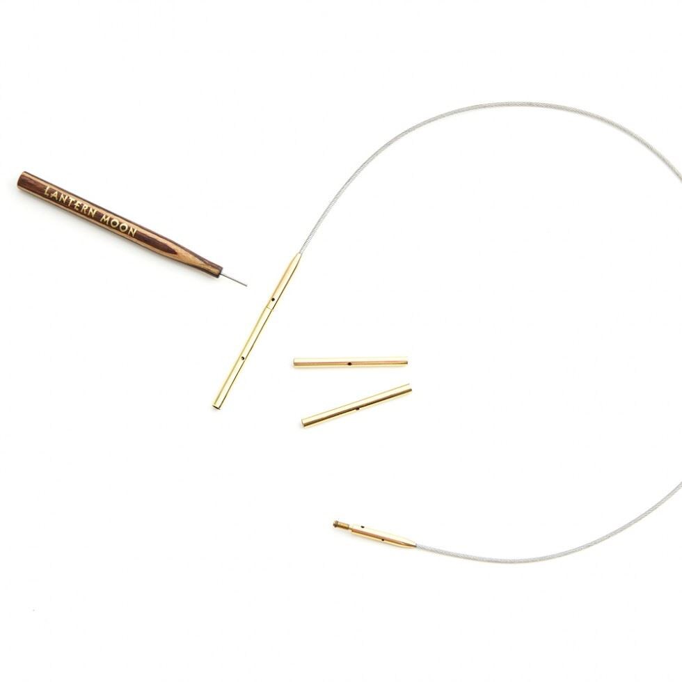Lantern Moon Cable: Interchangeable: Cord Connectors: Set of 2 in White