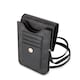 image 1 of Guess 4G Universal Wallet Phone Bag With Strap Black - GUWBSQGBK