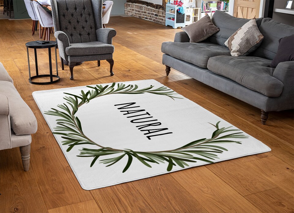 image 1 of Natural Designer Rug | Multi