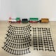 image 6 of Rexco Deluxe Train Set Around Christmas Tree Track Toy Lights Musical Party Xmas Gift