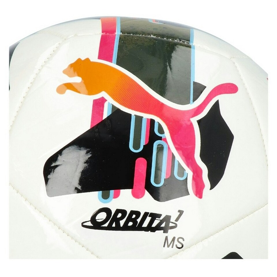 image 1 of Puma Orbita 7 MS Football - White/Multicoloured - 5 White