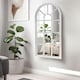 image 2 of Window Style Mirror Living Room Decor Hallway Home Panel Wall Glass 70cm Garden