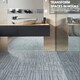 image 6 of NOVECRAFTO Peel & Stick Floor Tiles – Grey Carpet Effect, 12x12in (30.5x30.5cm), Self Adhesive, Durable, Easy Clean, Carpet Imitation Style Grey | 4.65 sqm