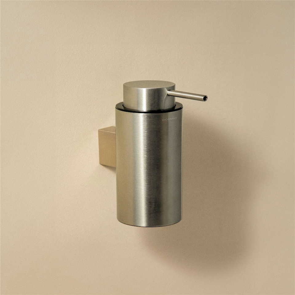 image 1 of Cosmic Soap Dispenser Liquid with Durable for Bathroom, Light Grey - 200ml