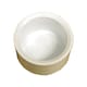 image 2 of Plastica 1.5in End Cap White Pack of 10