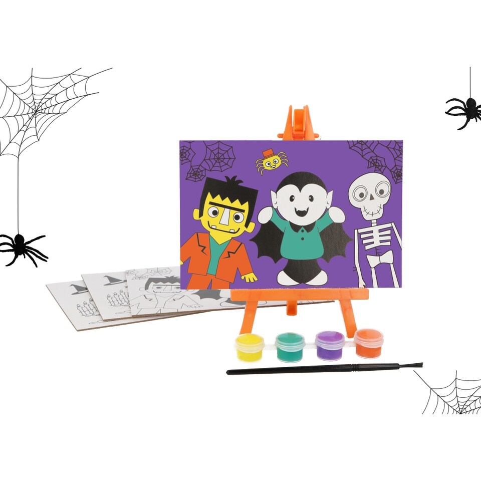 image 1 of Single Mini Halloween Painting Set