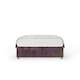 image 2 of Mauve Naples Velvet No Drawer Divan Base Small Double