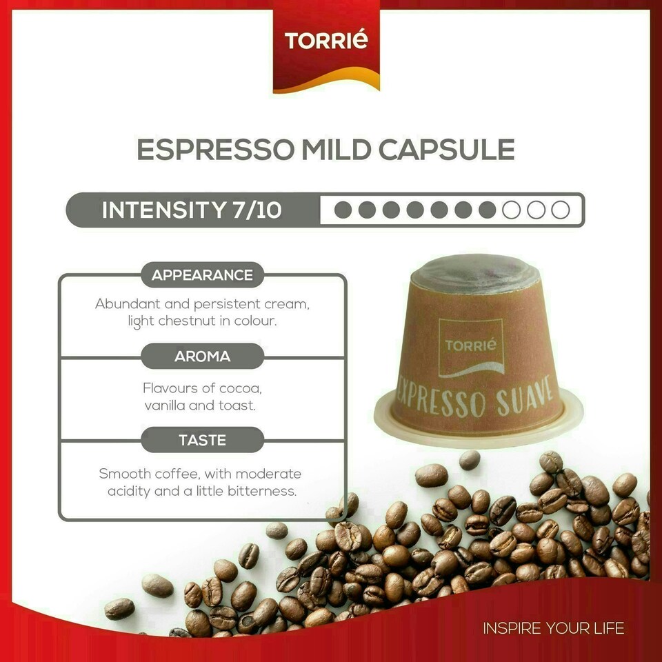 image 1 of Home Compostable - Mild Taste Nespresso ® Compatible Biodegradable Coffee Capsules (60 Pods)