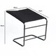 image 6 of Greenhurst Black Footrest with Steel Frame – Angled Leg Support for Comfort, Circulation & Relaxation Black