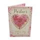 image 4 of With Love to My Partner Floral Heart Design Keepsake Mother's Day Boxed Card