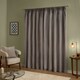 image 2 of furn. The Ultimate Velvet Blackout Pencil Pleat Curtain Pair, Silver, (W)117x (D)137cm | Silver | Silver | One Size