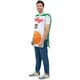 image 3 of Kelloggs Unisex Adult Corn Flakes Cereal Box Costume - White/Green/Red/Yellow - One Size One Size