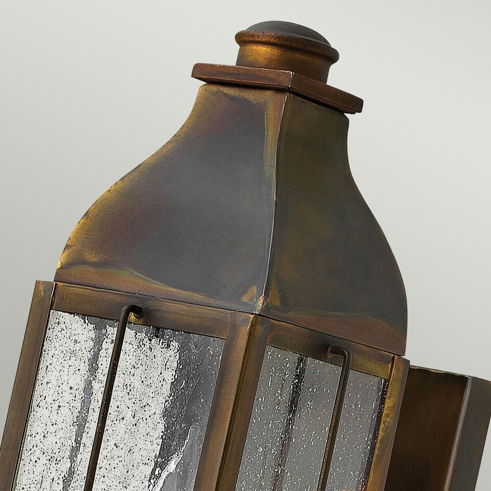 image 1 of Bingham 1 Light Outdoor Small Wall Lantern Light Sienna IP44, E14
