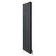 image 1 of Aluminium Radiator & Valves 1800mm x 395mm Anthracite Grey