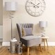 image 4 of Kasi 54cm Table Lamp Polished Chrome