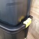 image 5 of 2 x 42L Heavy Duty Storage Tubs Sturdy, Lockable, Stackable and Nestable Design Storage Chests with Clips in Black