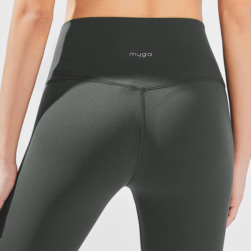 image 1 of Myga Yoga Leggings Dark Grey - XS | Grey | XS