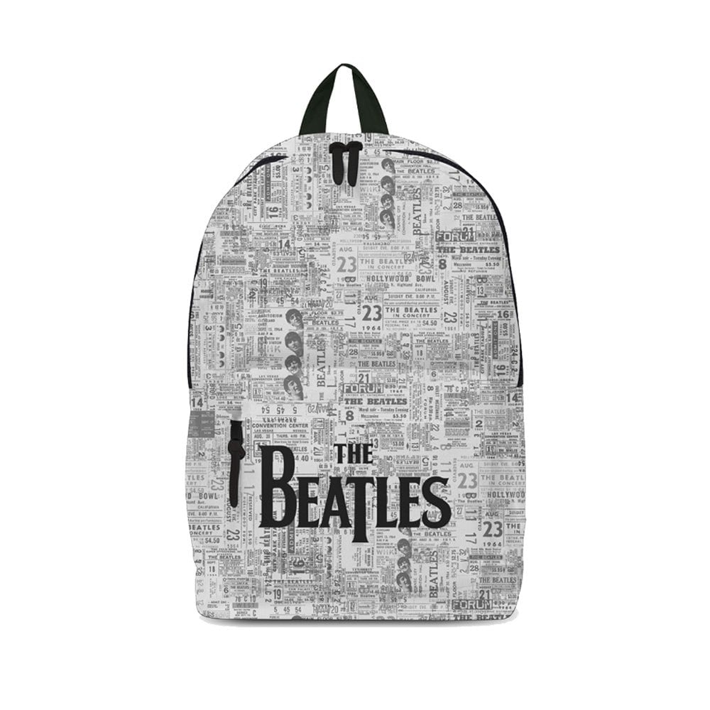 Rocksax The Beatles Backpack - Tickets in True Black