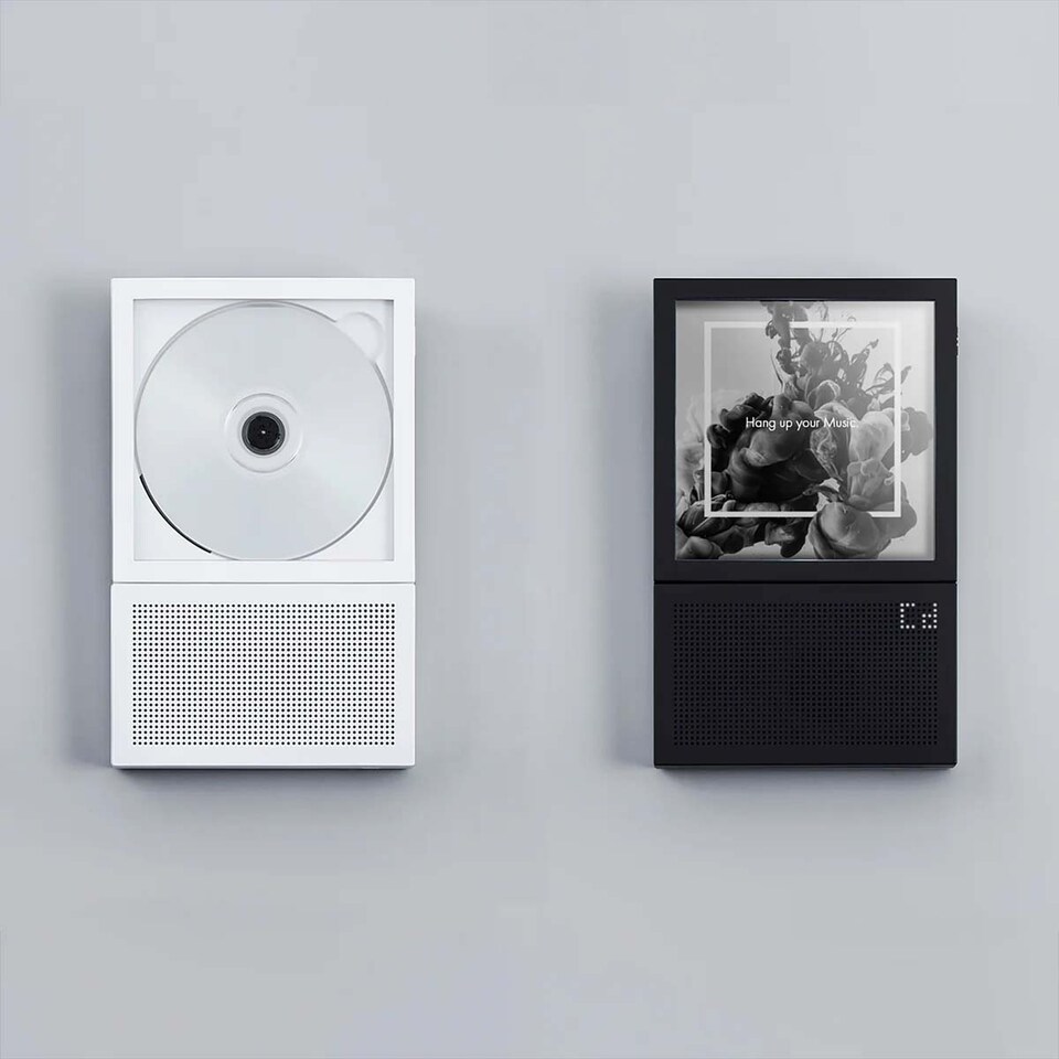 image 1 of km5 CP2 Bluetooth CD Player with Built-In Speaker - White