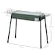 image 7 of Outsunny Portable Charcoal Barbecue Grill with Seasoning Baskets and Hooks