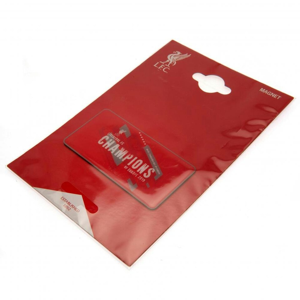 image 1 of Liverpool FC Champions Of Europe Fridge Magnet - Red - One Size