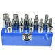 image 3 of Shallow And Deep 1/2" Allen Hex Key Sockets Metric Sizes 4mm - 19mm 18pc
