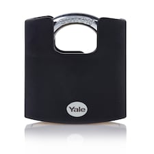 YALE BRASS PADLOCK CLOSED SHACKLE 50MM