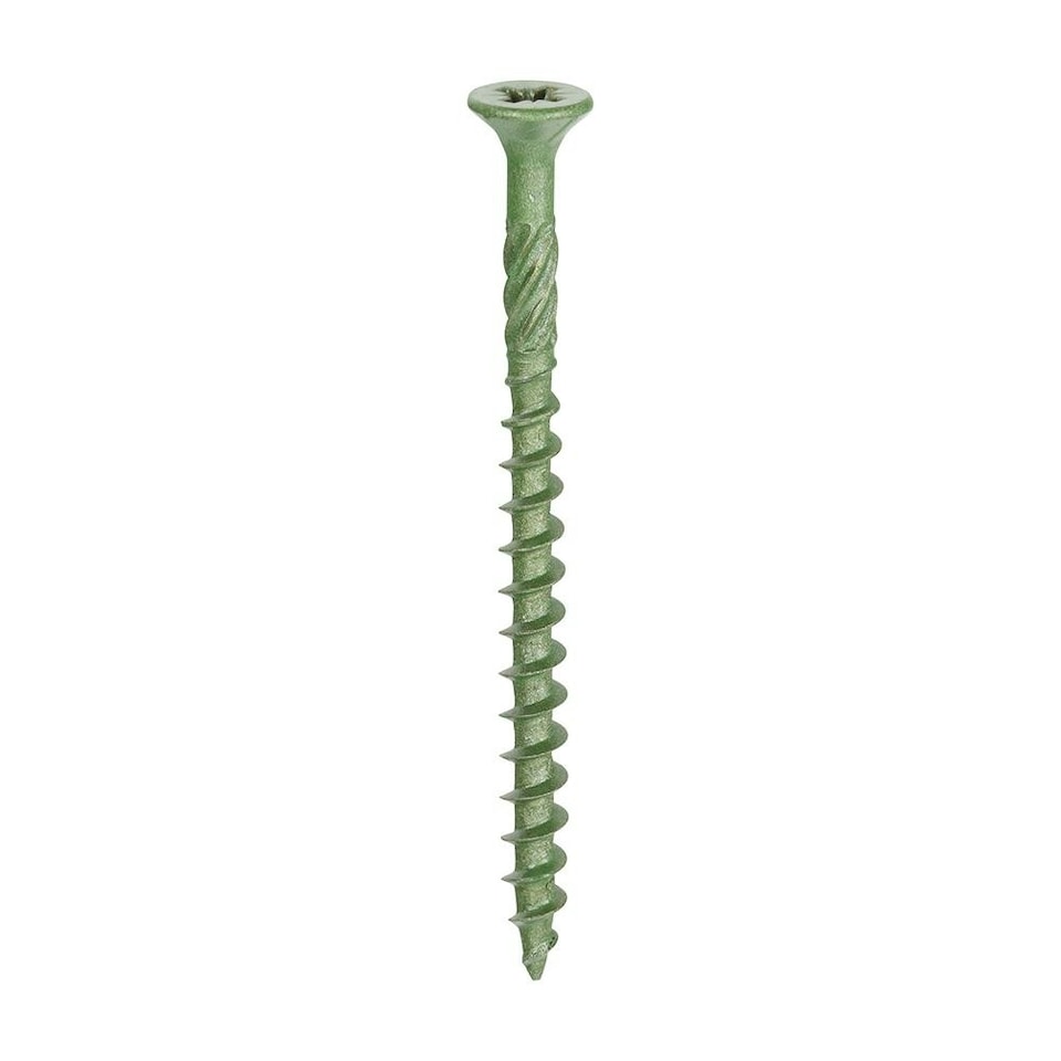 image 1 of Timco - Decking Screws - PZ - Double Countersunk - Exterior - Green (Size 4.5 x 60 - 200 Pieces)