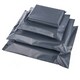 image 1 of 100 x 9x12" (228x304mm) Plain Grey Polythene Waterproof Self Sealing Postal Mailing Bags Grey | One Size