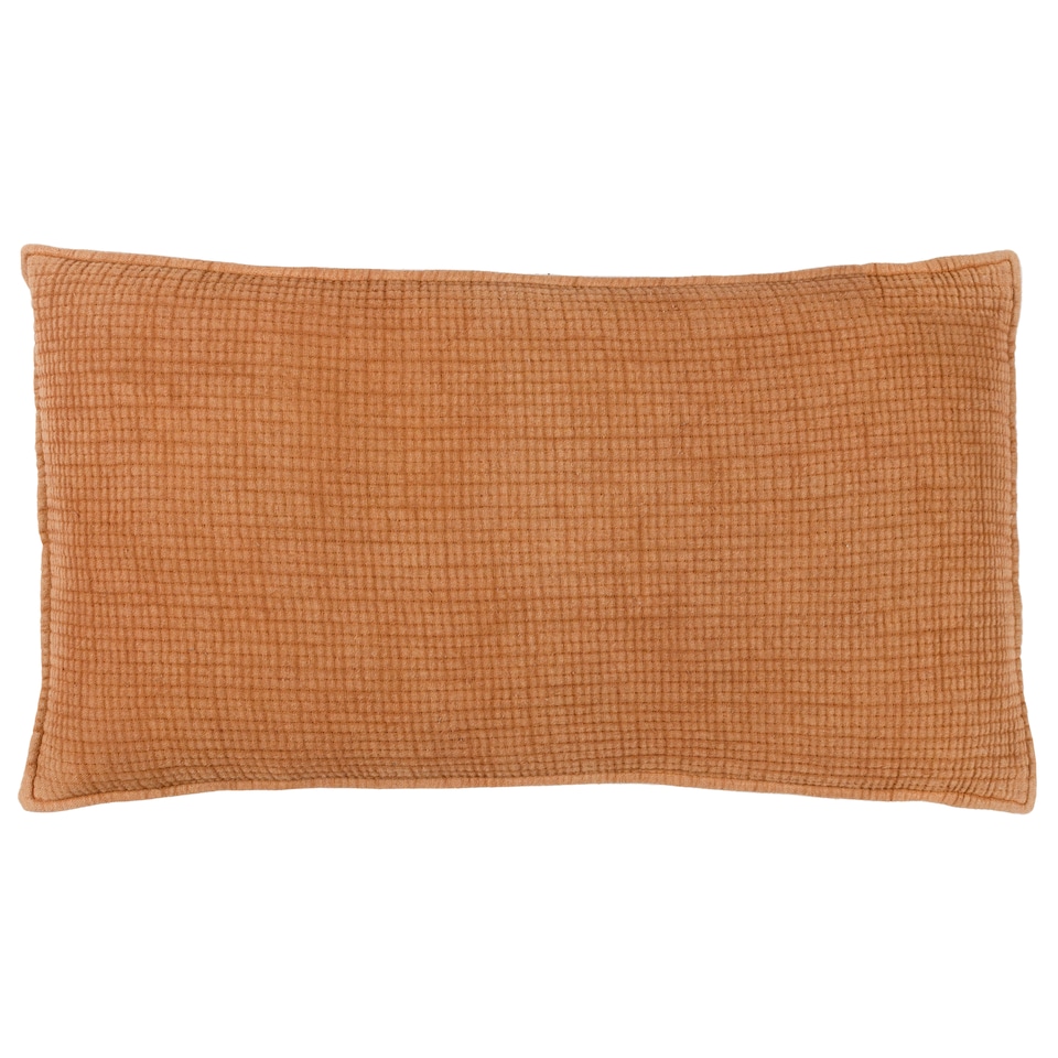 image 1 of Yard Ribble Acid Wash Cushion, Pecan, 0 x 0cm
