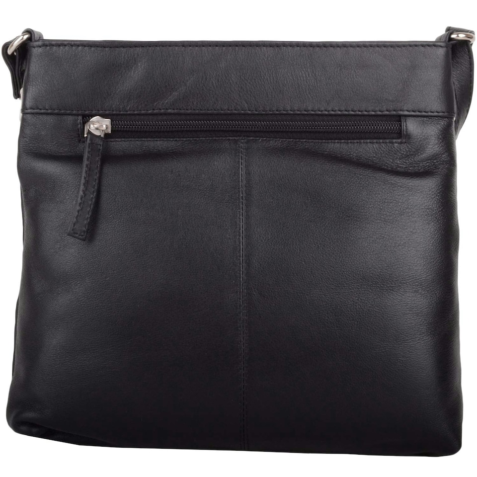 image 1 of Smart Genuine Leather Cross Body / Shoulder Bag Multi Blue | Navy/White