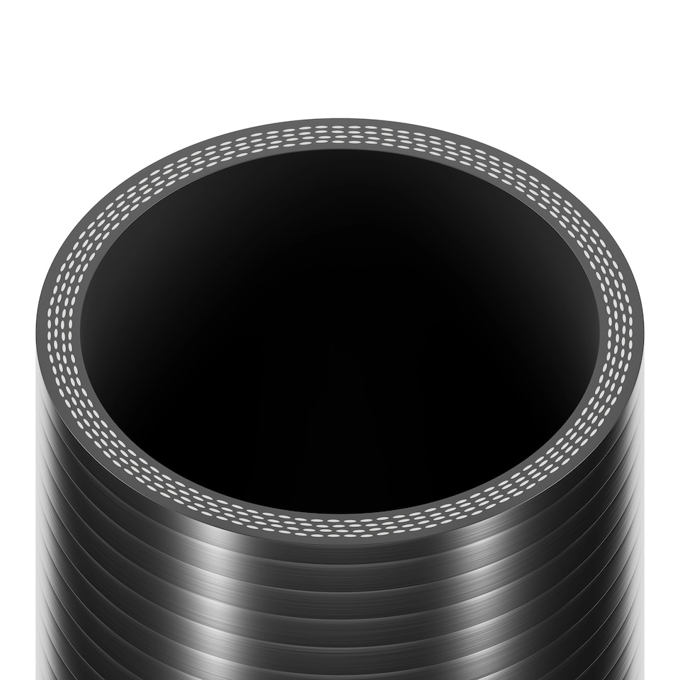 image 1 of Auto Silicone Hoses 80mm Black 45 Degree Silicone Elbow Hose Coupler Bend Pipe Connector Turbo Intercooler Radiator Coolant Air