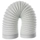 image 2 of SPARES2GO Universal Vent Hose for Air Conditioner Conditioning 3m 5" Extension Pipe White
