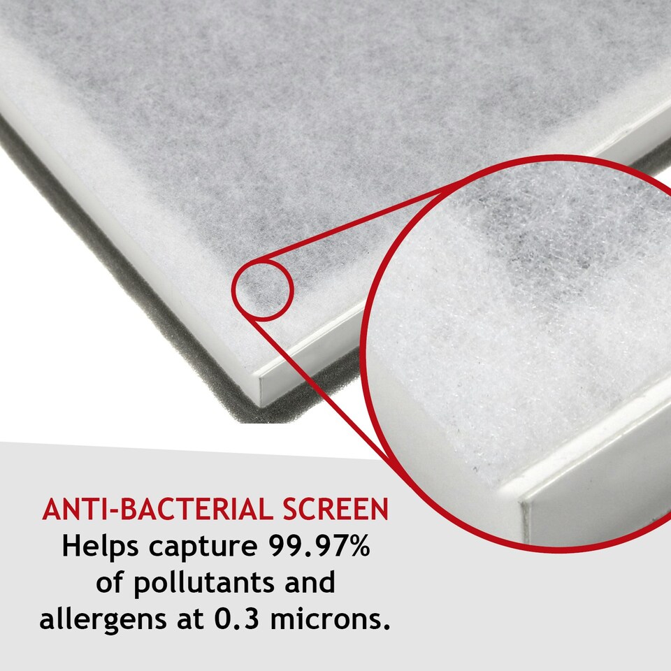 image 1 of SPARES2GO HEPA Filter compatible with Levoit Vital 100 100-RF Air Purifier