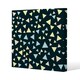 image 1 of Yellow & Blue Triangles (Canvas Print) 114 x 114 x 4cm