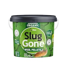 Vitax Slug Gone 5L Natural Wool Pellets for Organic Gardens Protect Plants from Slugs & Snails Improves Soil & Plant Health | Brown