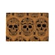image 1 of Nicola Spring Halloween Coir Door Mat - 60 x 40cm - Day of the Dead
