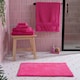 image 9 of OHS 4 x Luxury 100% Cotton 500GSM Bathroom Face Cloth Towel Blue | Denim Blue | Face cloth