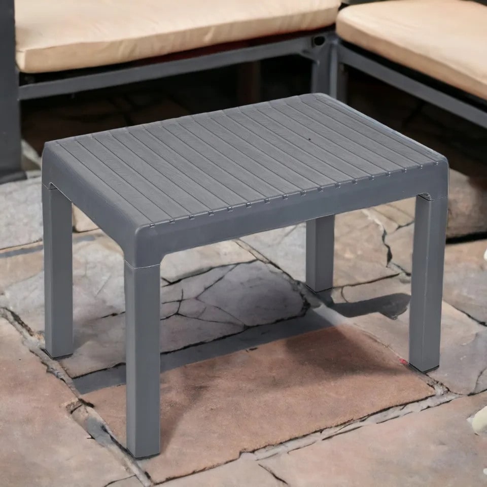 image 1 of Prestij Outdoor Coffee Table Garden Furniture | Grey | 1